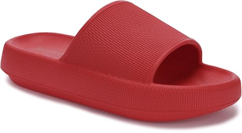 Unisex Pillow Shower Slides